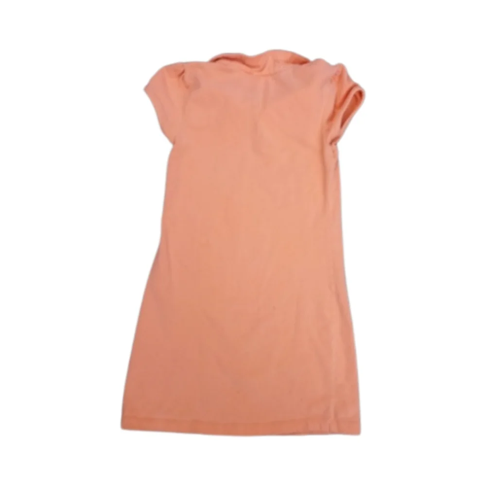 X2) Girl connection stretch orange 7/8 dress